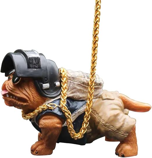 Car Interior Accessories Ornaments Bully Dog Car Decoration 1 Pc