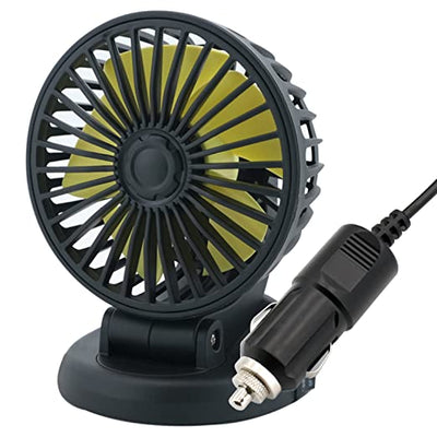 Car Dashboard 12V Portable Single Head Up/Down Fan for Car 1 Pc