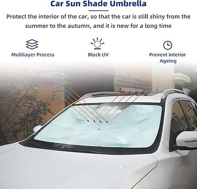 Dashboard Umbrella For All Car For Heat Proofing 1 Pcs