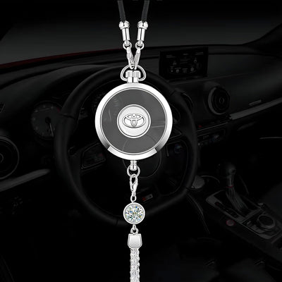 Toyota Car Air Freshener Pendent With Perfume Liquid 1 Pc