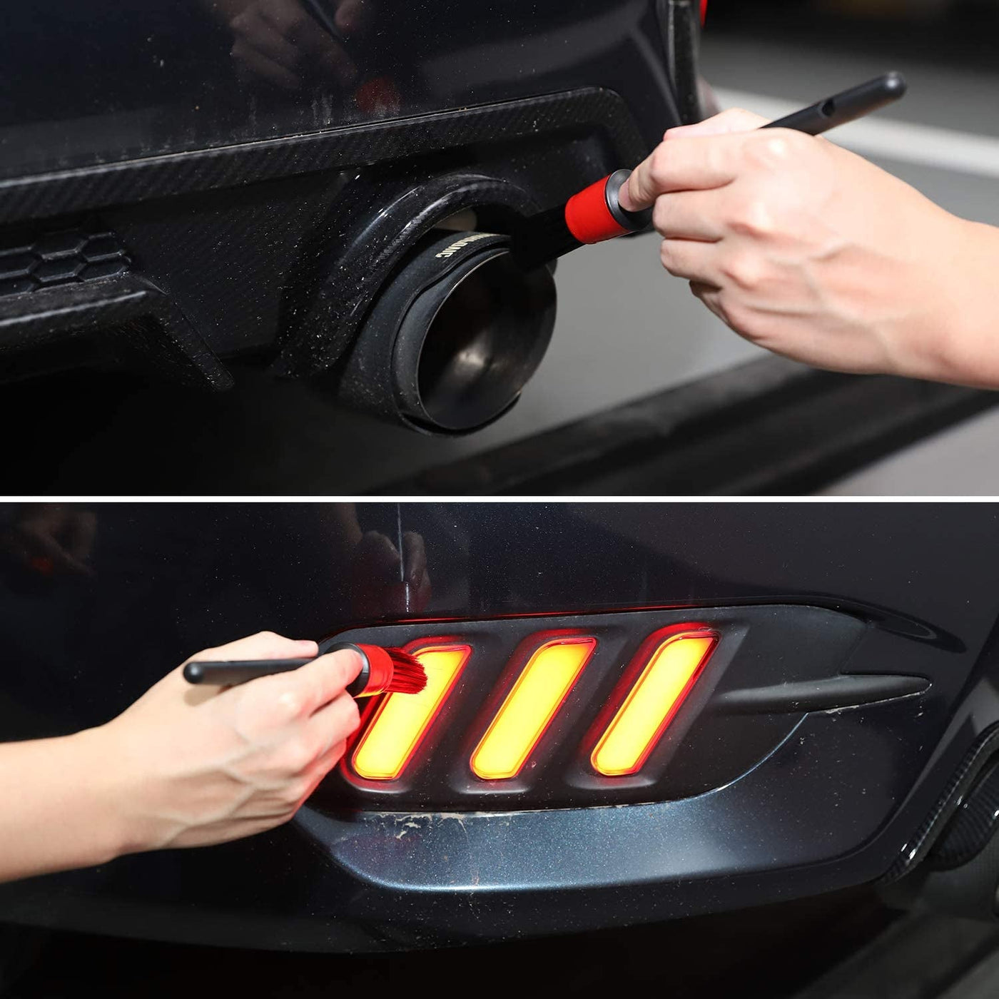 Universal Car Detailing Brush For Car Cleaning Dashboard, Interior, Exterior 5 Pcs Set