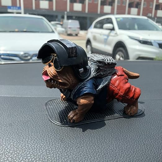 Car Interior Accessories Ornaments Bully Dog Car Decoration 1 Pc