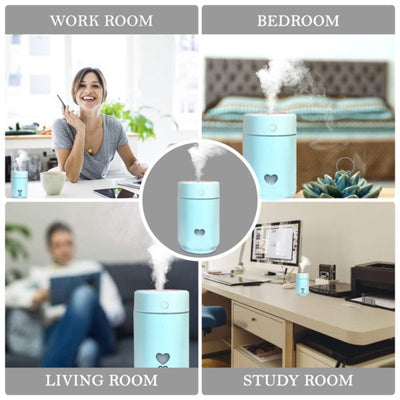 CHIGO USB Humidifier With Colorful Light For Air Freshener 1 Pc