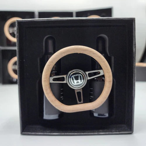 D-11 Steering Perfume Air Freshener Long Lasting Perfume in D Shape For Car 1 Pc