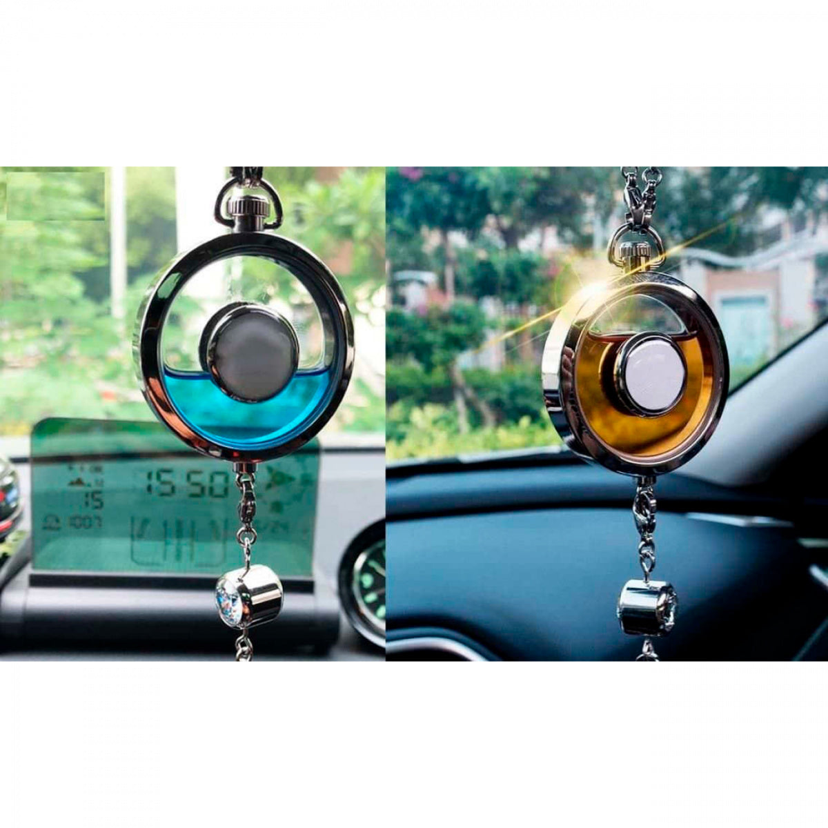 Honda Car Air Freshener Pendent With Perfume Liquid 1 Pc