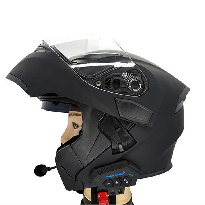 BSDDP Wireless Bluetooth Helmet Head Set Headphone For Calling And Music For All Bikes 1 Pc Set