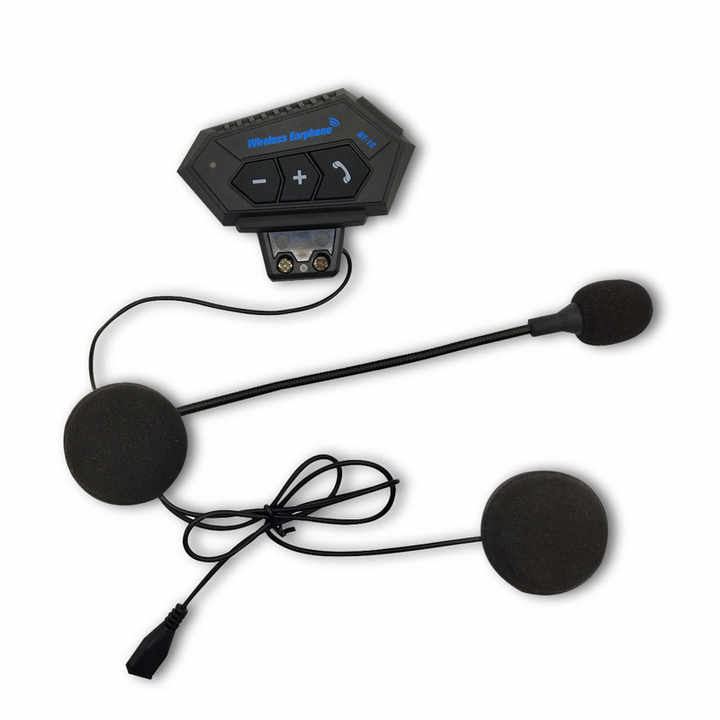 BSDDP Wireless Bluetooth Helmet Head Set Headphone For Calling And Music For All Bikes 1 Pc Set