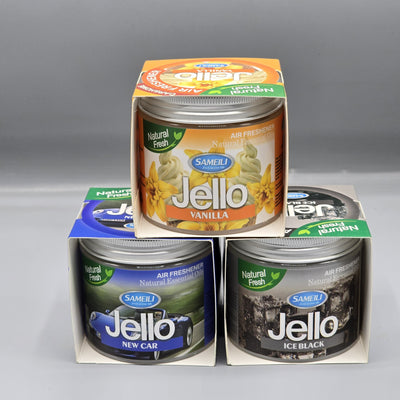 Pack Of 3 Jello  3  Black Ice, New Car & Vanilla