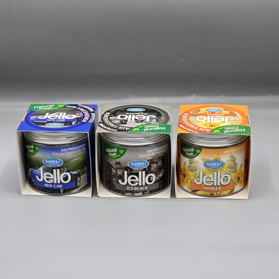 Pack Of 3 Jello  3  Black Ice, New Car & Vanilla