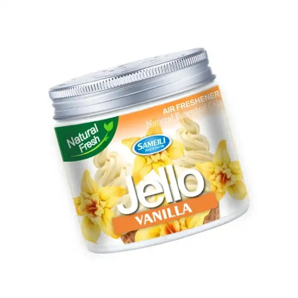 Jello Vanilla Flavor Air Freshener Gel Long Lasting Fragrance 1 Pc