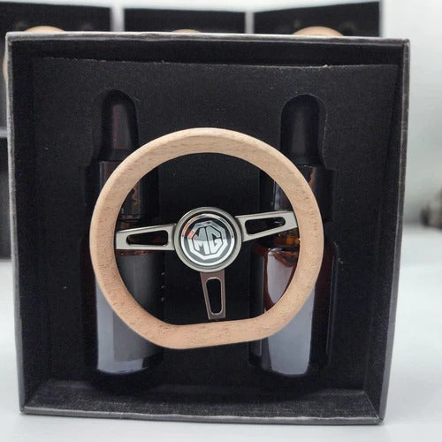 D-11 Steering Perfume Air Freshener Long Lasting Perfume in D Shape For Car 1 Pc