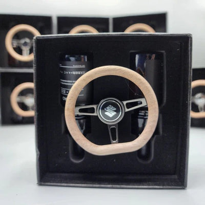 D-11 Steering Perfume Air Freshener Long Lasting Perfume in D Shape For Car 1 Pc