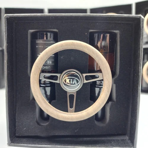 D-11 Steering Perfume Air Freshener Long Lasting Perfume in Circle Shape For Car 1 Pc