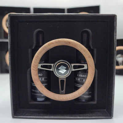 D-11 Steering Perfume Air Freshener Long Lasting Perfume in Circle Shape For Car 1 Pc