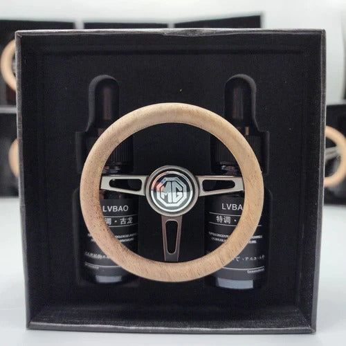 D-11 Steering Perfume Air Freshener Long Lasting Perfume in Circle Shape For Car 1 Pc