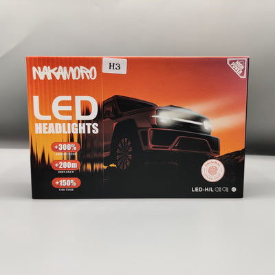 NAKAMORO H3 LED Light For Car Headlight 65 Watt 2 Pcs Set