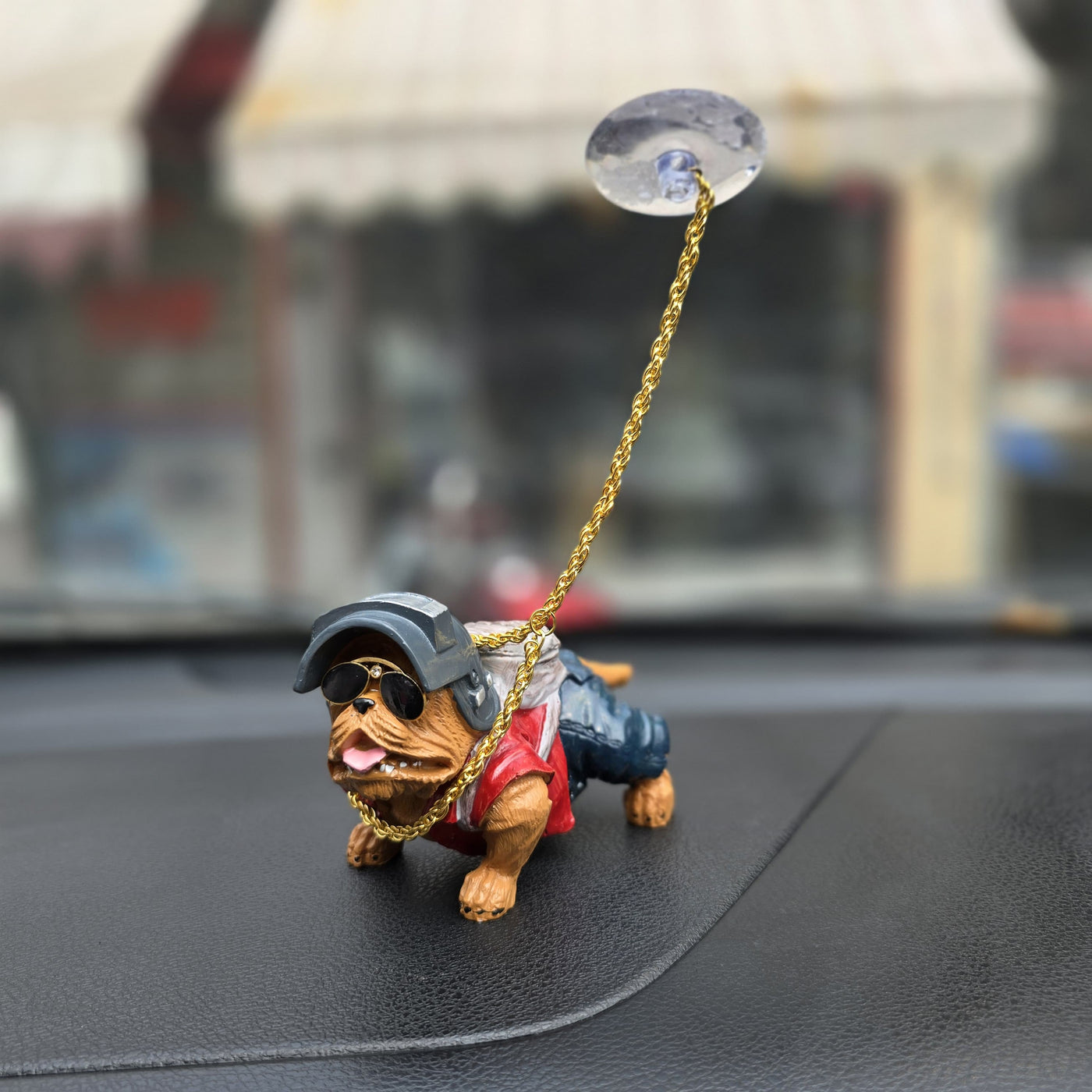 Car Interior Accessories Ornaments Bully Dog Car Decoration 1 Pc