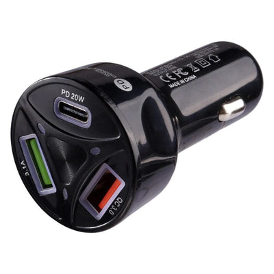 Vital Car Charger 55 W PD 3.0 Power Quick Charge For Car 1 Pc