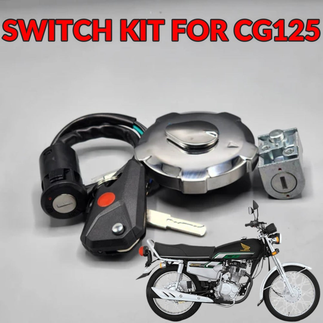 HONDA CG125 3 In 1 Switch Kit With Computerized Keys