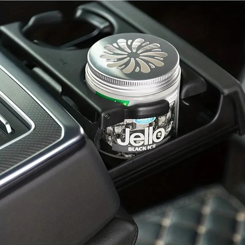 Jello Black Ice Flavor Air Freshener Gel Long Lasting Fragrance 1 Pc