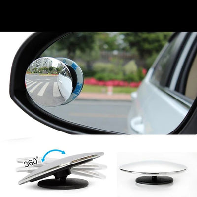 Car Concave Mirror 360 Rotation For Car 2 Pcs Set