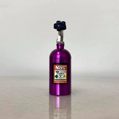 Car Perfume Metal Simulation Nitrogen Nos Bottle For Car 1 Pc