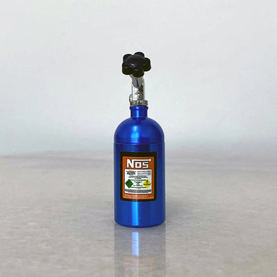 Car Perfume Metal Simulation Nitrogen Nos Bottle For Car 1 Pc